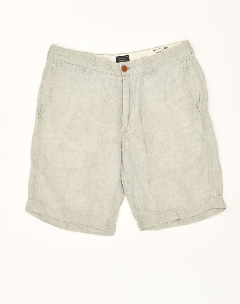 J. CREW Womens Stanton Chino Shorts W29  Medium Grey | Vintage J. Crew | Thrift | Second-Hand J. Crew | Used Clothing | Messina Hembry 