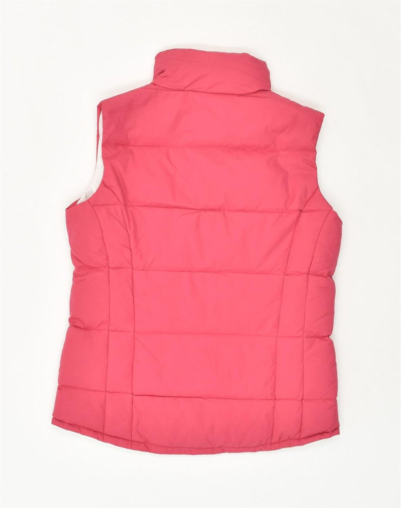 CREW CLOTHING Womens Padded Gilet UK 8 Small Pink Polyester | Vintage Crew Clothing | Thrift | Second-Hand Crew Clothing | Used Clothing | Messina Hembry 