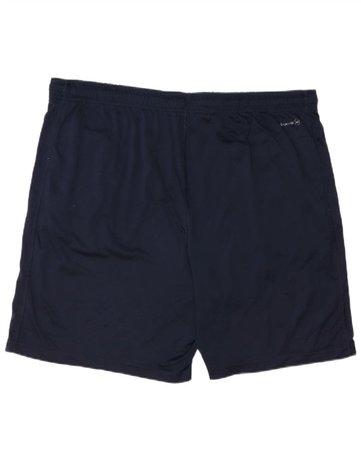RUSSELL ATHLETIC Mens Sport Shorts XL  Navy Blue Polyester