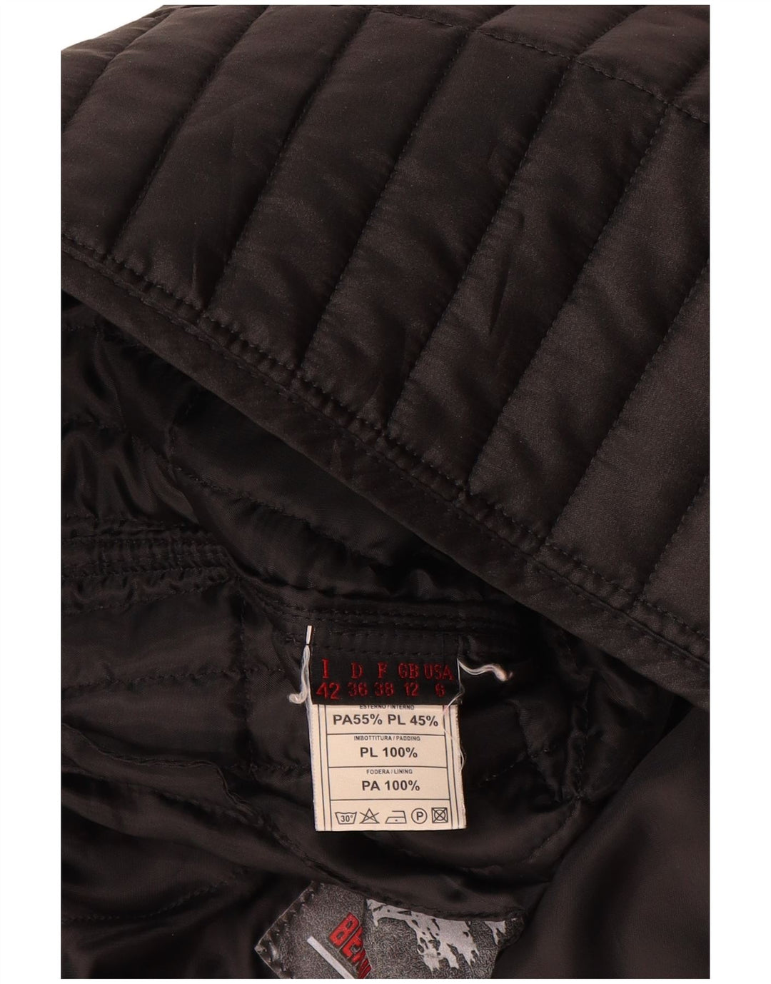 Chateu Beau Cedre Womens Quilted Gilet UK 12 Medium  Black Polyamide