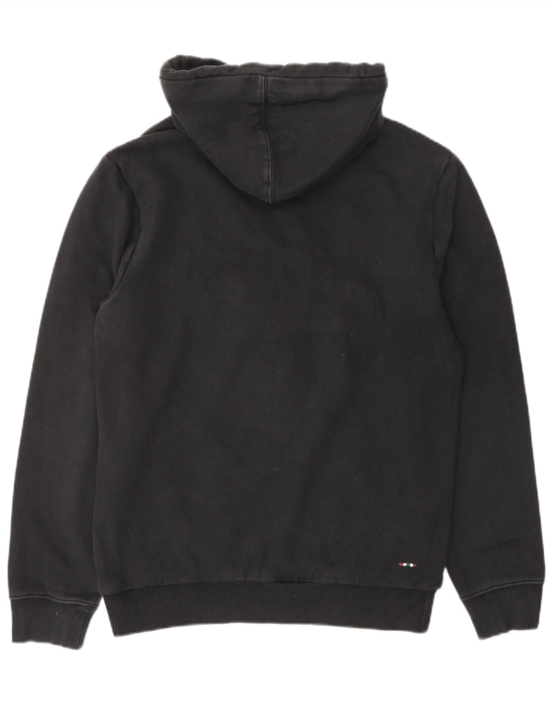 NAPAPIJRI Mens Geographic Graphic Hoodie Jumper Small Black