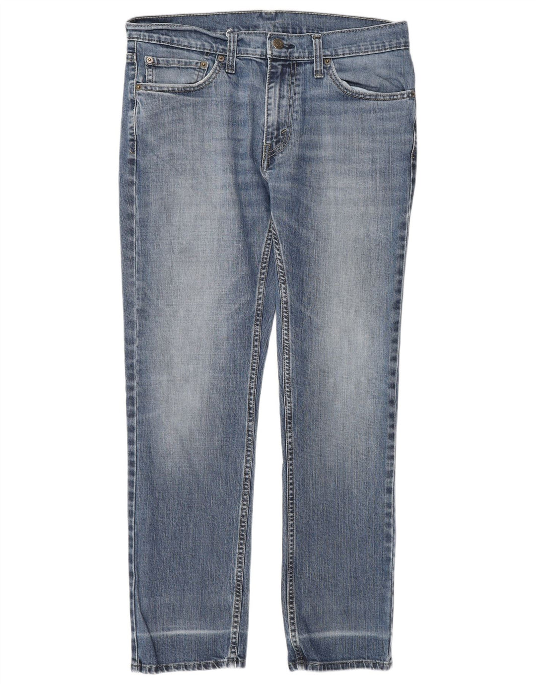 Levi's Womens Slim Jeans  W32 L30 Blue Cotton