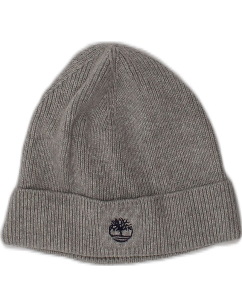 TIMBERLAND Boys Beanie Hat One Size Grey | Vintage Timberland | Thrift | Second-Hand Timberland | Used Clothing | Messina Hembry 