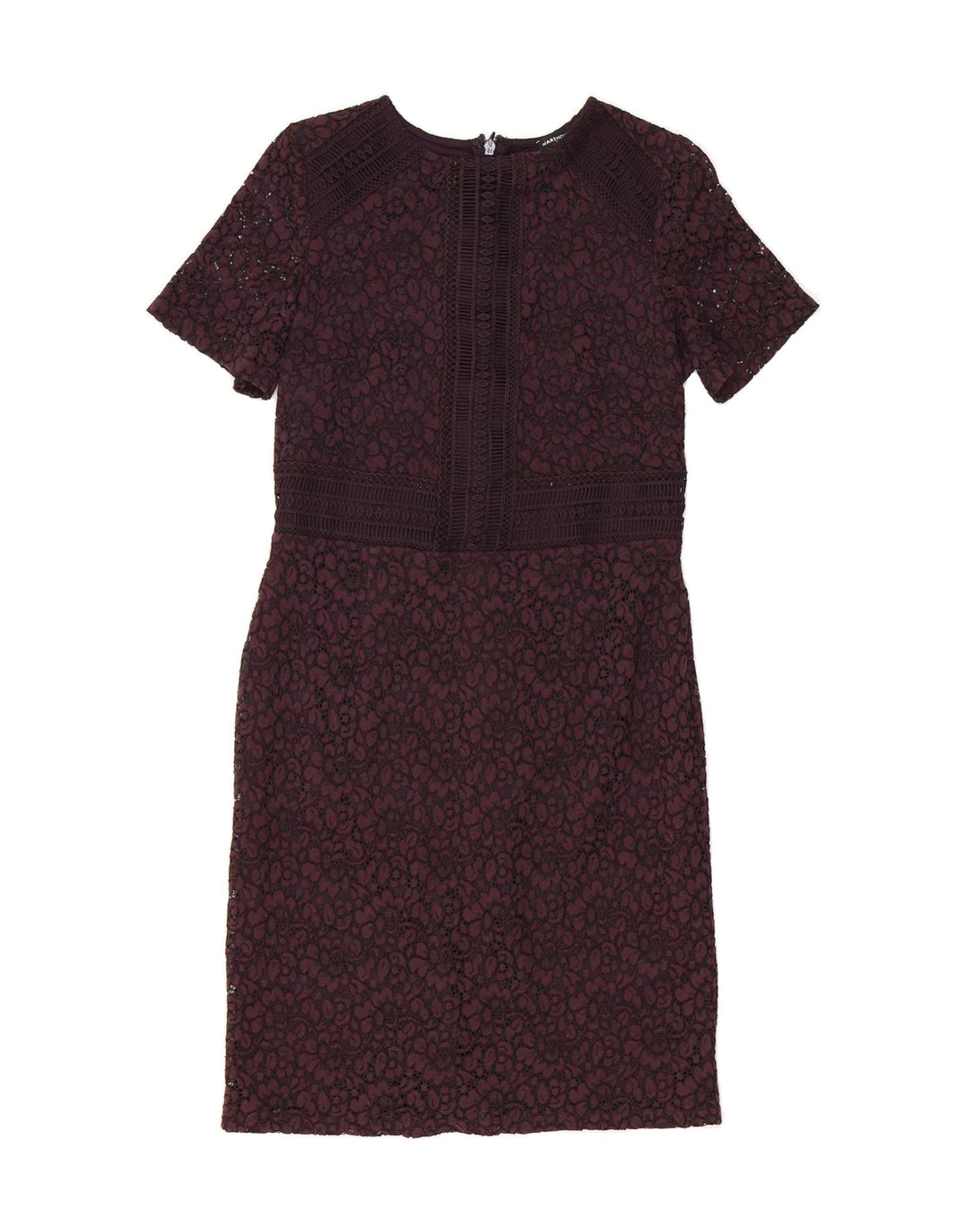 WAREHOUSE Womens Sheath Dress UK 12 Medium  Purple Viscose Vintage Warehouse and Second-Hand Warehouse from Messina Hembry 
