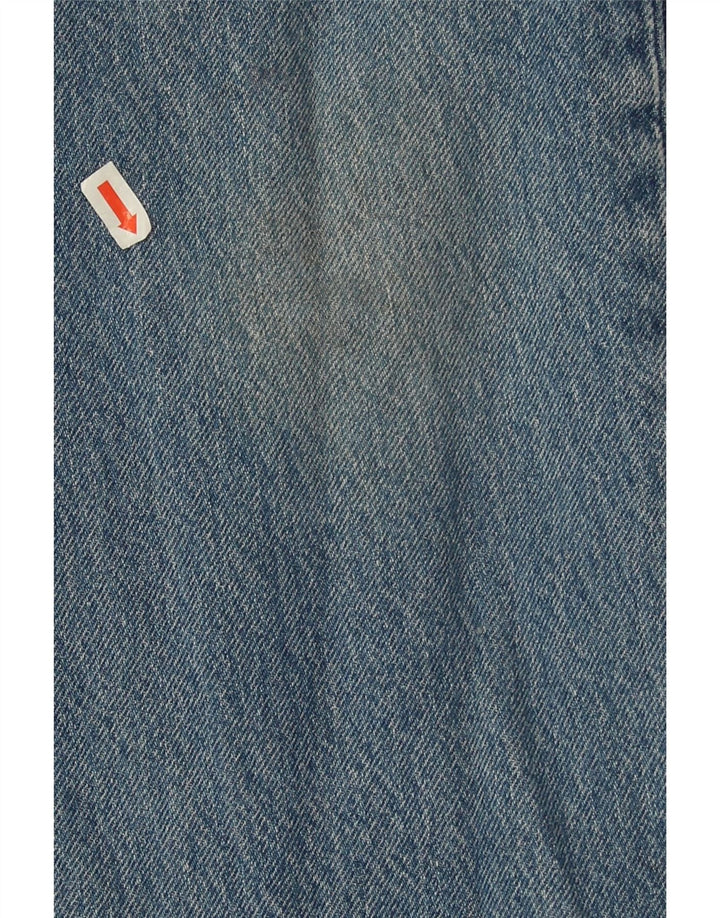 Levi's Mens 501 Straight Jeans W36 L32 Blue Cotton