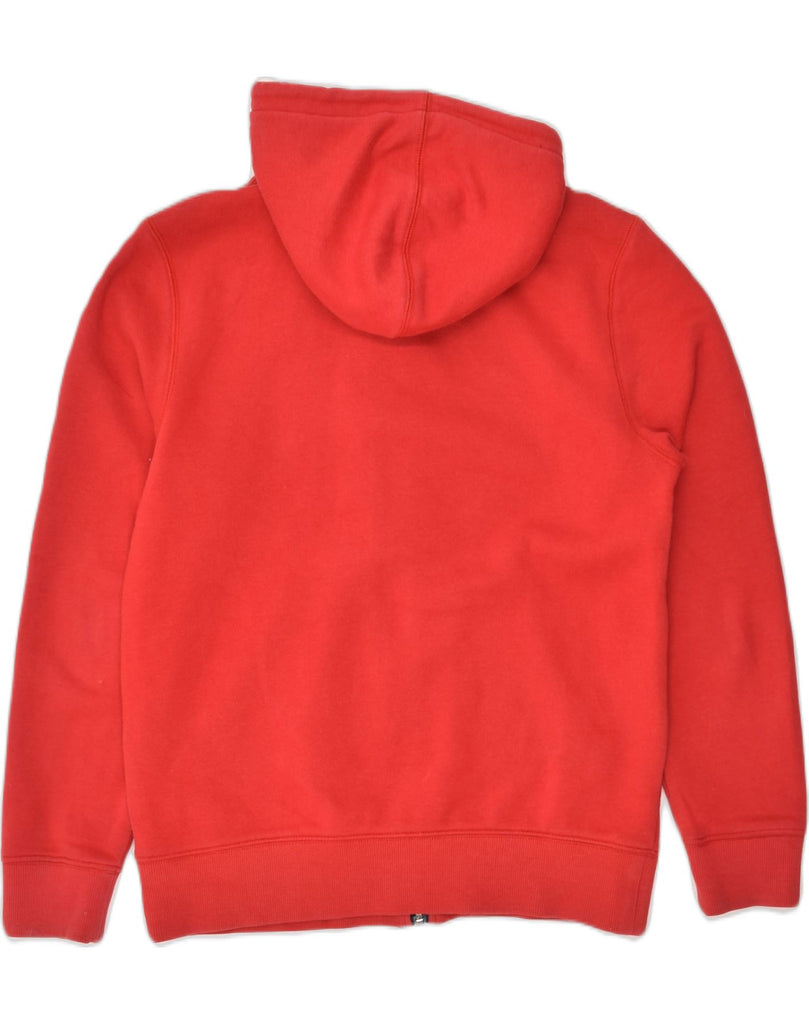 TOMMY HILFIGER Mens Zip Hoodie Sweater Small Red Cotton | Vintage Tommy Hilfiger | Thrift | Second-Hand Tommy Hilfiger | Used Clothing | Messina Hembry 