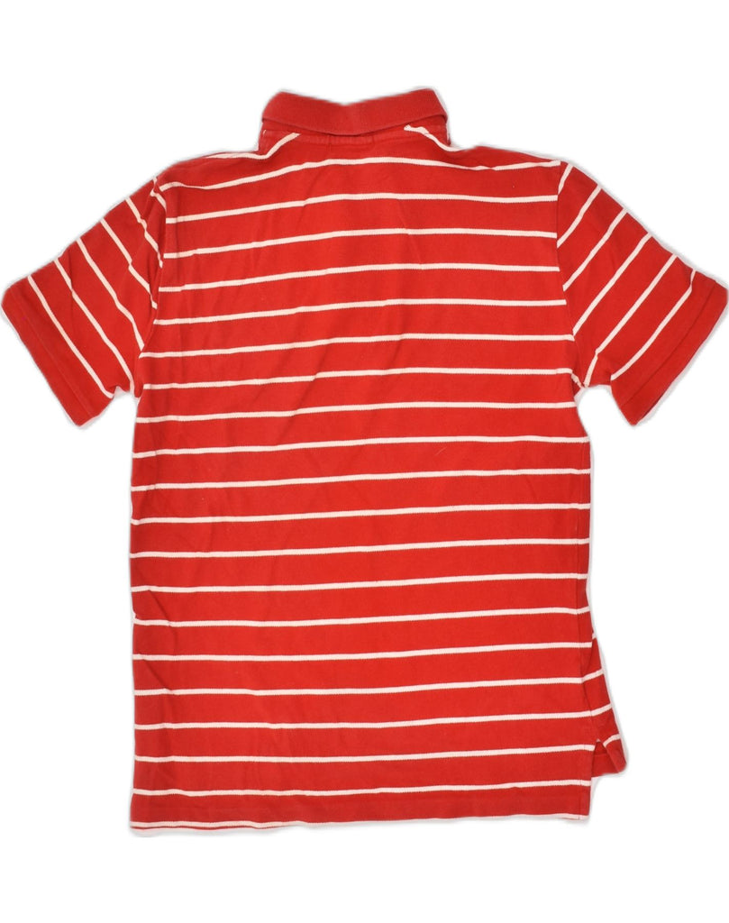 POLO RALPH LAUREN Boys Polo Shirt 14-15 Years Large  Red Striped Cotton | Vintage Polo Ralph Lauren | Thrift | Second-Hand Polo Ralph Lauren | Used Clothing | Messina Hembry 