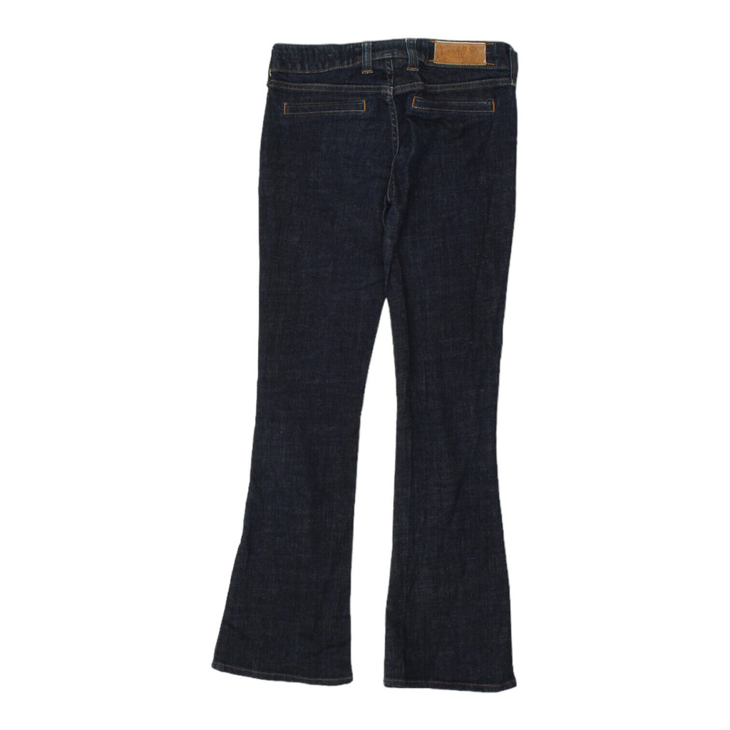 Jacob Cohen Womens Blue Low Rise Flared Jeans | Vintage High End Designer Denim Vintage Messina Hembry and Second-Hand Messina Hembry from Messina Hembry 