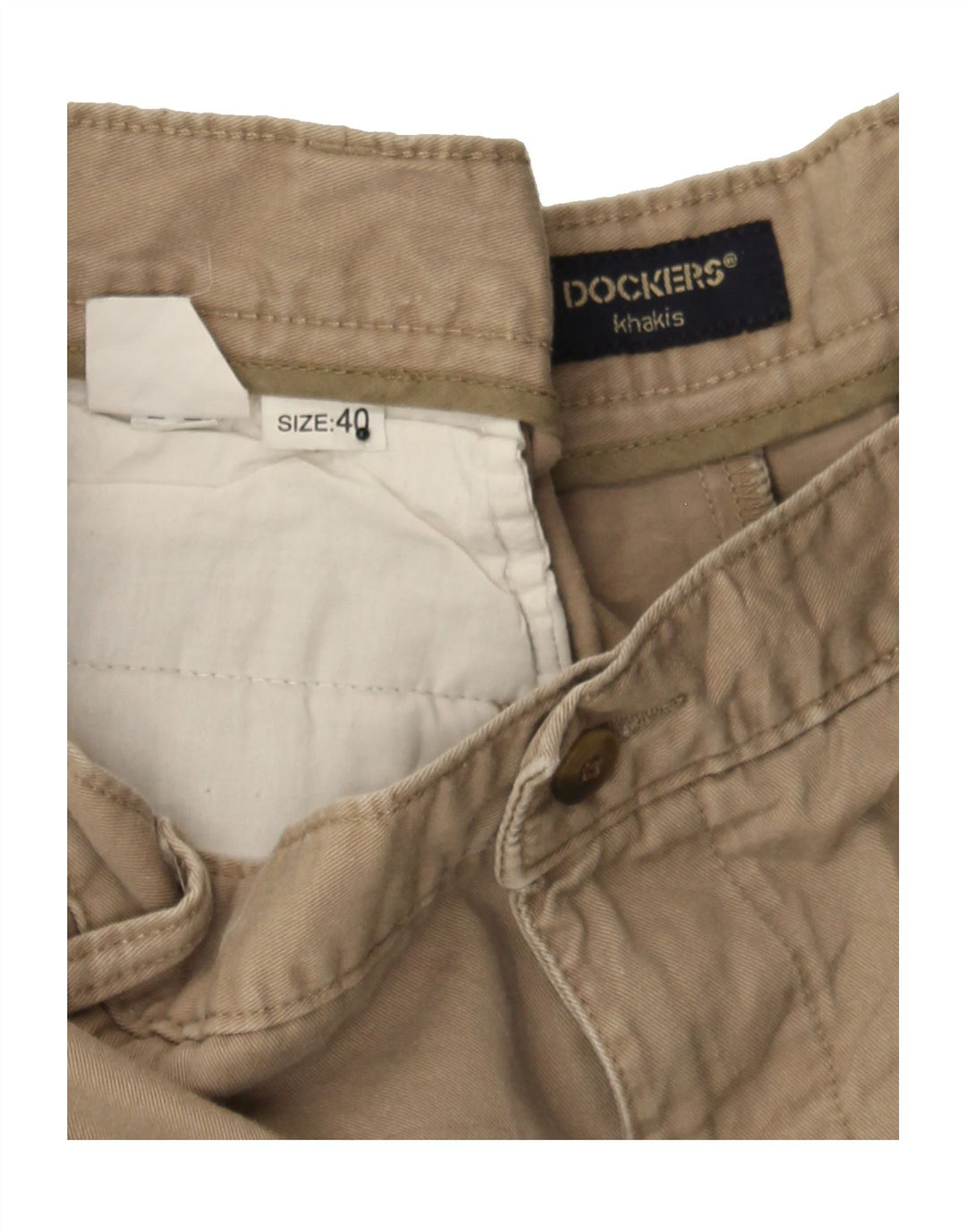 DOCKERS Mens Chino Shorts W40 XL Beige Cotton Vintage Dockers and Second-Hand Dockers from Messina Hembry 