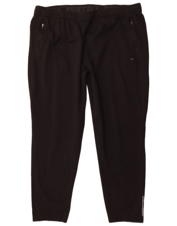 Russell Athletic Mens Tracksuit Trousers 3XL Black Sports