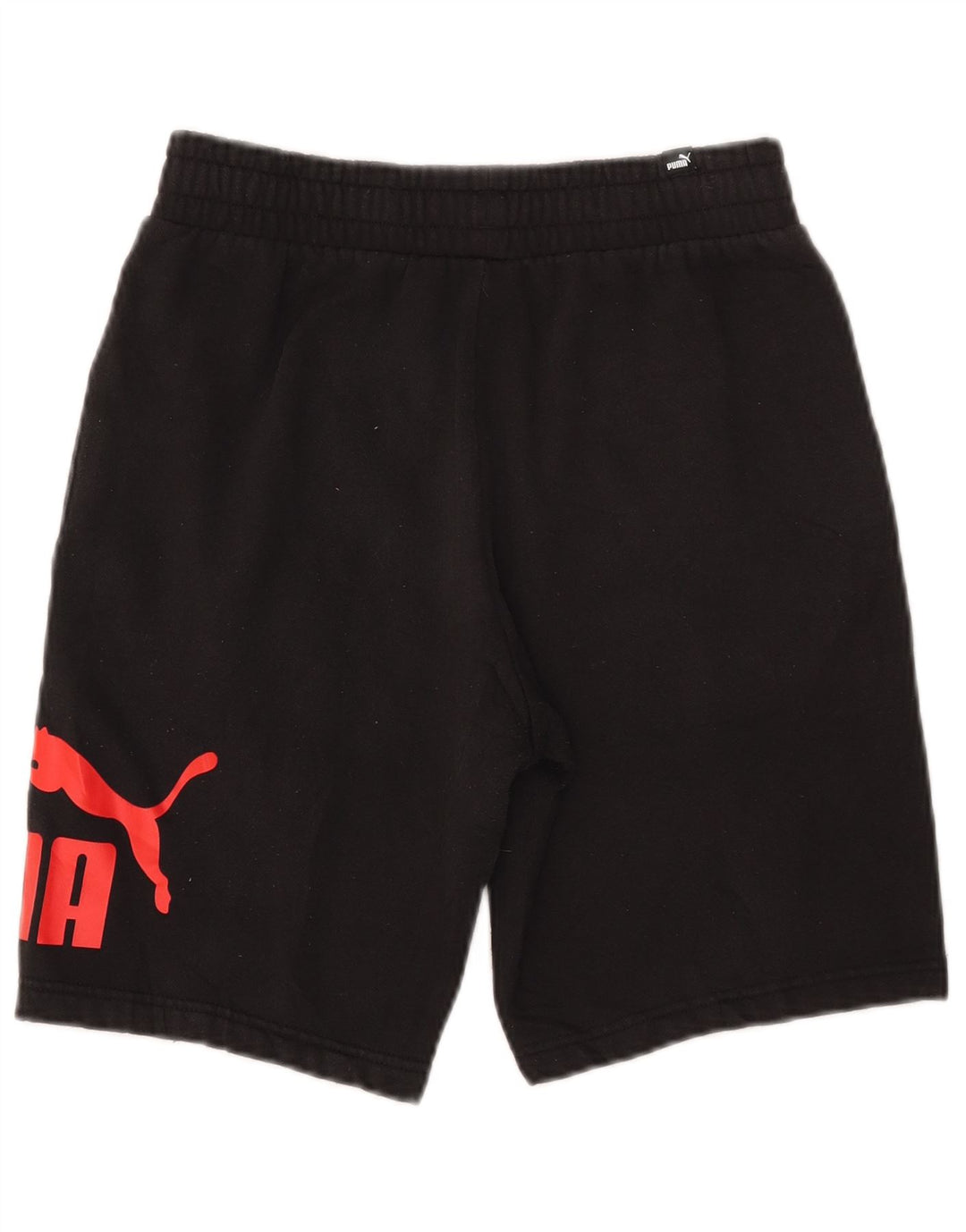PUMA Mens Graphic Sport Shorts Small  Black