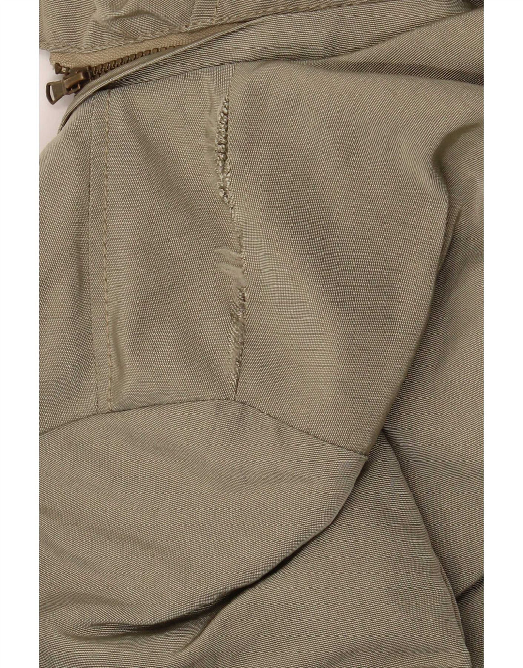 Marella Womens Hooded Oversized Padded Coat UK 8 Small Khaki Polyamide