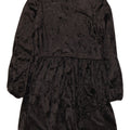 Asos Womens Long Sleeve A-Line Dress UK 8 Small Black Polyester