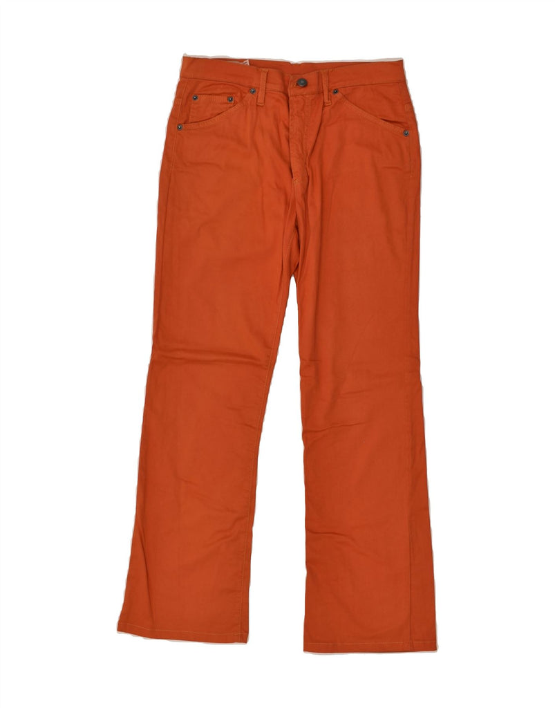 MARLBORO CLASSICS Womens Bootcut Jeans W29 L29  Orange Cotton | Vintage Marlboro Classics | Thrift | Second-Hand Marlboro Classics | Used Clothing | Messina Hembry 