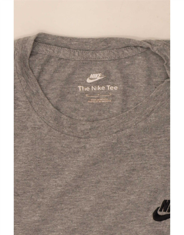 Nike Mens T-Shirt Top Medium Grey Flecked