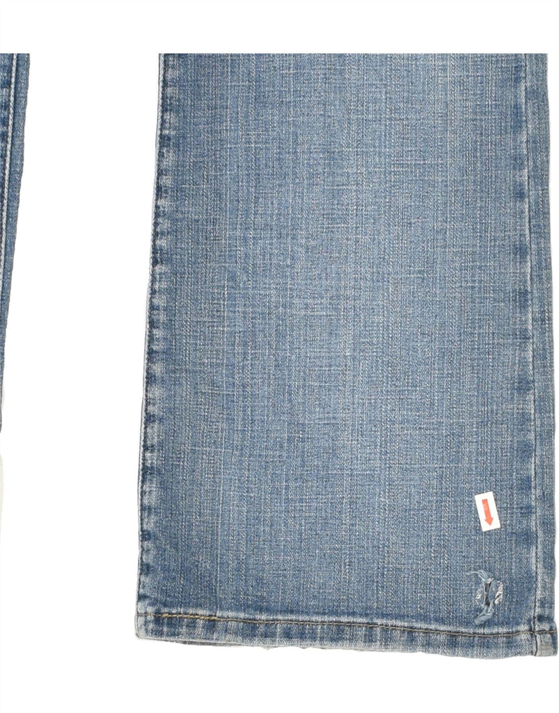 LEVI'S Womens 545 Low Bootcut Jeans US 12 Large W34 L31 Blue Cotton | Vintage Levi's | Thrift | Second-Hand Levi's | Used Clothing | Messina Hembry 