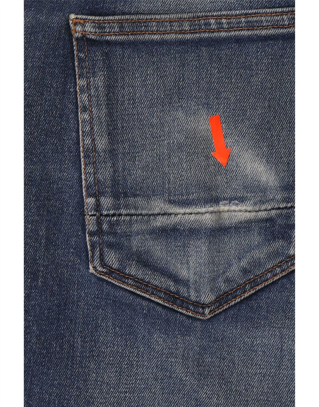 Zara Mens Slim Jeans EU 42 Large W32 L30 Blue
