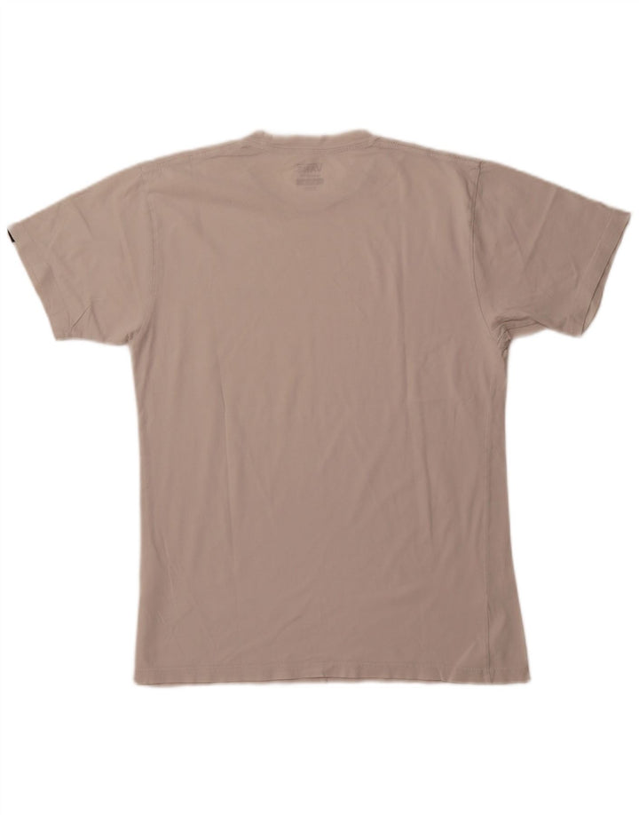 VANS Mens Classic Fit T-Shirt Top Medium White Cotton