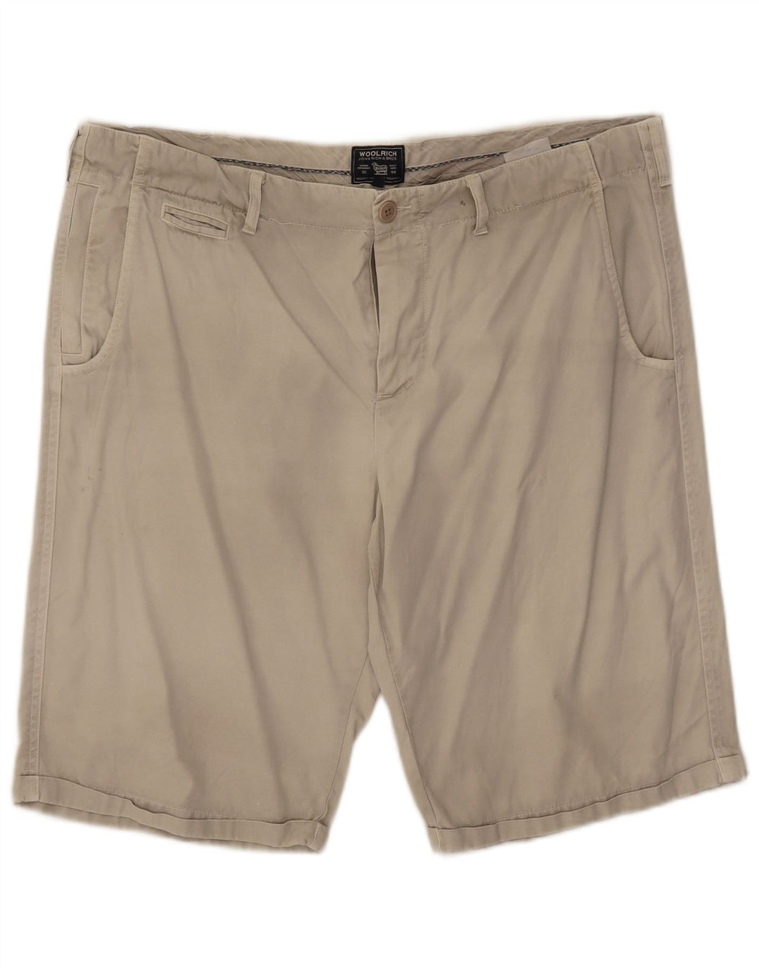 WOOLRICH Mens Chino Shorts W38 XL Beige
