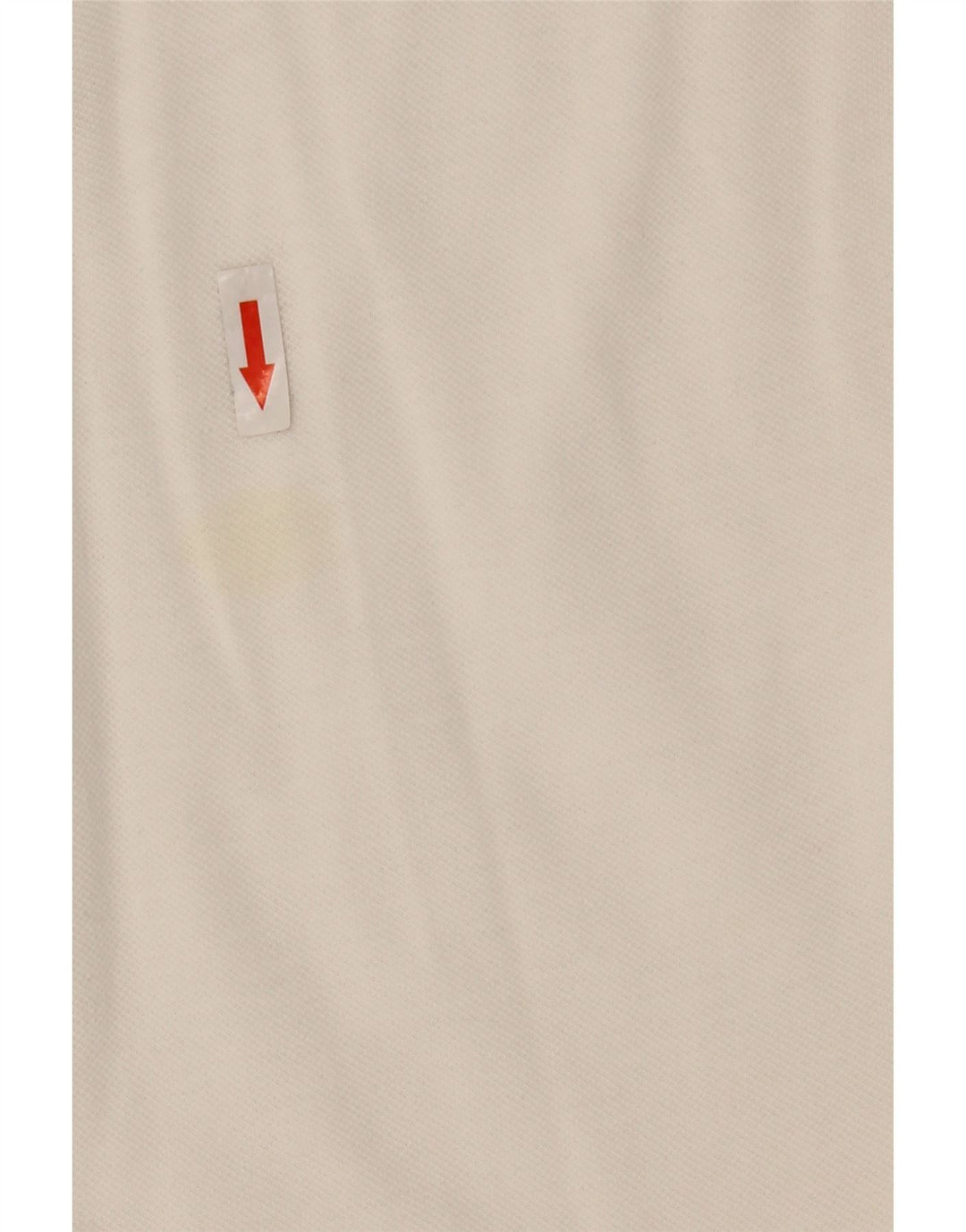 Adidas Womens Polo Shirt UK 12 Medium  White Cotton