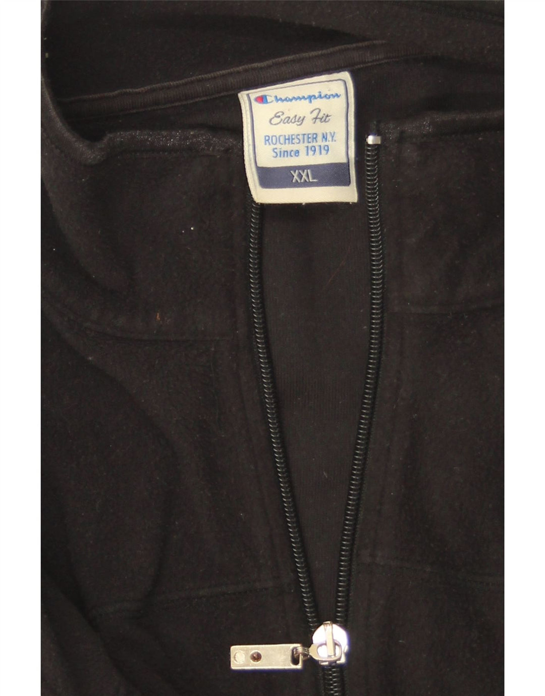 Champion Womens Fleece Jacket UK 20 2XL Black