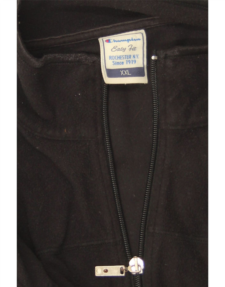 Champion Womens Fleece Jacket UK 20 2XL Black
