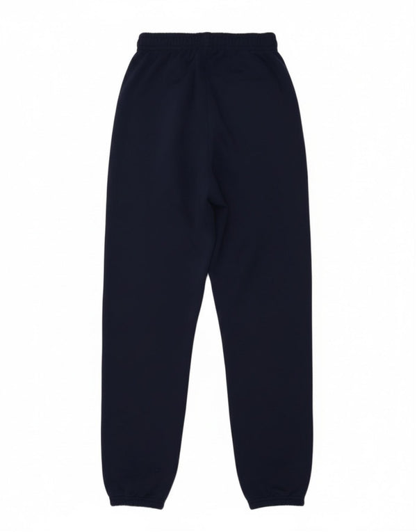 Nike Boys Tracksuit Trousers Joggers 12-13 Years Large Navy Blue Polyester