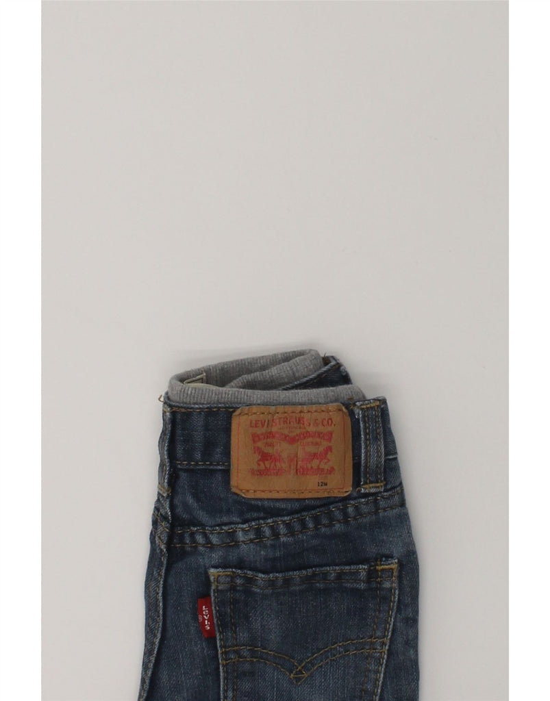 LEVI'S Baby Boys 514 Straight Jeans 9-12 Months W18 L10 Navy Blue Cotton | Vintage Levi's | Thrift | Second-Hand Levi's | Used Clothing | Messina Hembry 