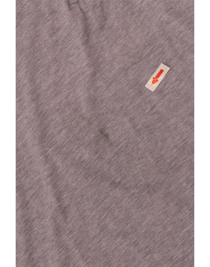 Nike Mens Dri Fit Polo Shirt Large Grey Colourblock Nylon