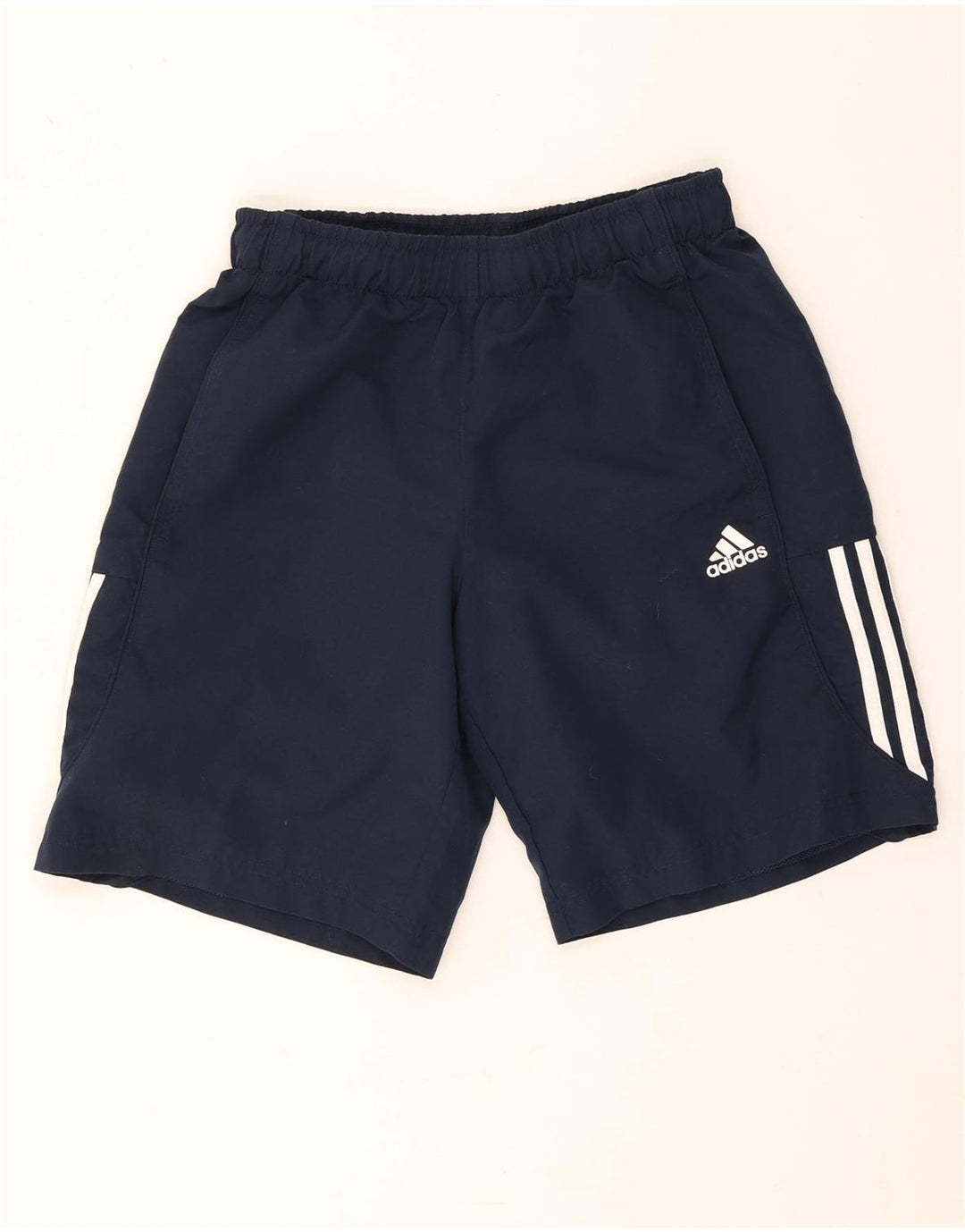 Adidas Mens Climalite Sport Shorts Small Navy Blue Polyester
