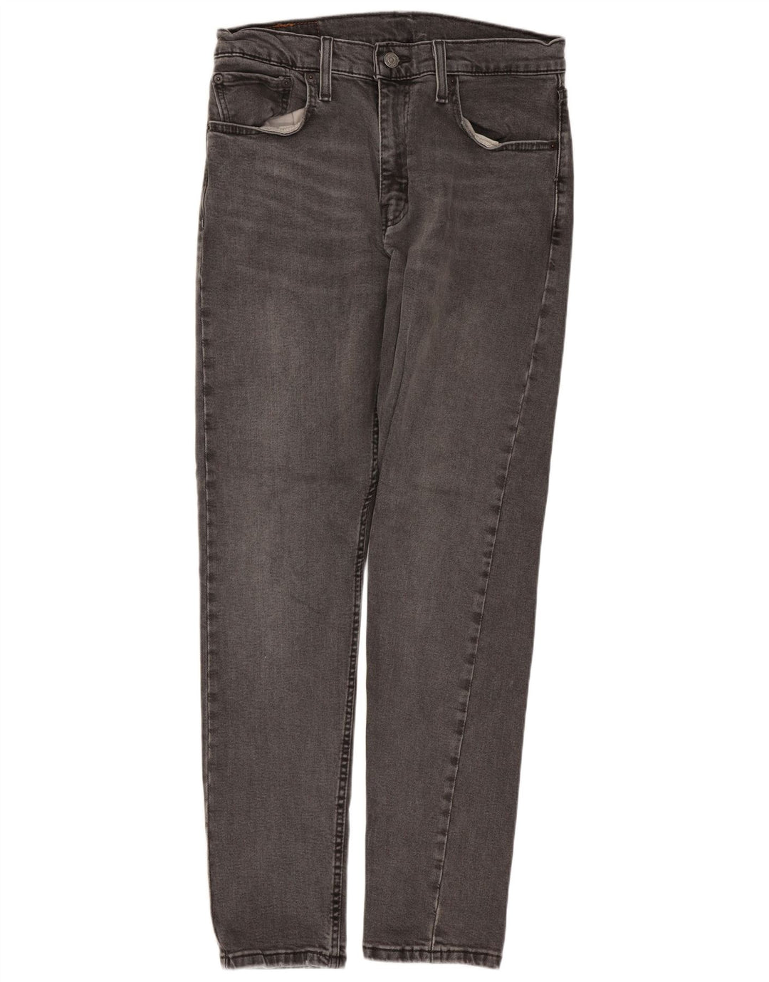 Levi's Mens 512 Slim Tapered Jeans W32 L32 Grey Cotton