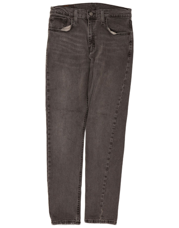 Levi's Mens 512 Slim Tapered Jeans W32 L32 Grey Cotton