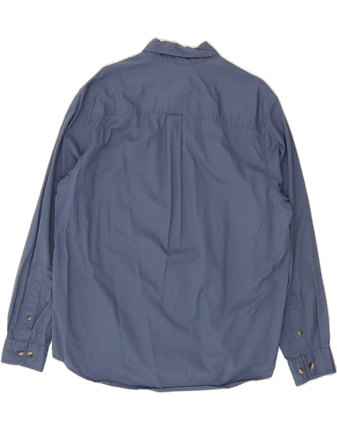 EDDIE BAUER Mens Shirt Large Blue Cotton Vintage Eddie Bauer and Second-Hand Eddie Bauer from Messina Hembry 