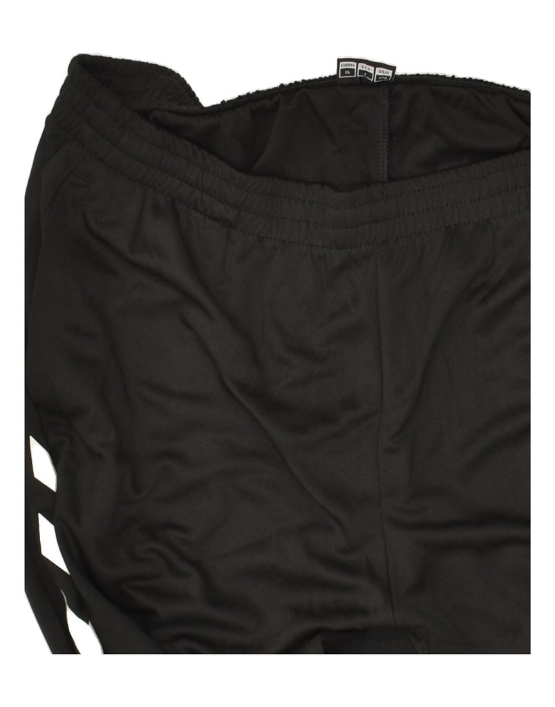 HUMMEL Mens Tracksuit Trousers XL Black Polyester | Vintage Hummel | Thrift | Second-Hand Hummel | Used Clothing | Messina Hembry 