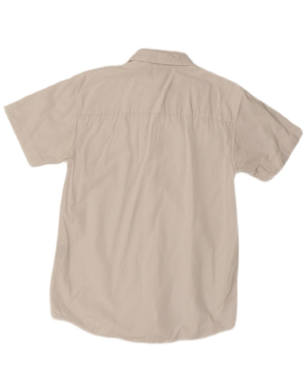 Levi's Mens Short Sleeve Shirt Small White Cotton