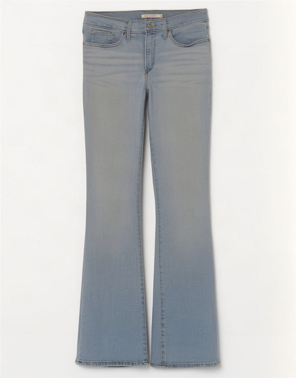 Levi's Womens 315 Shaping Bootcut Jeans W30 L32 Blue Cotton