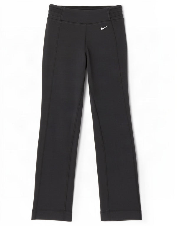 Nike Womens Leggings UK 6 XS Black Cotton