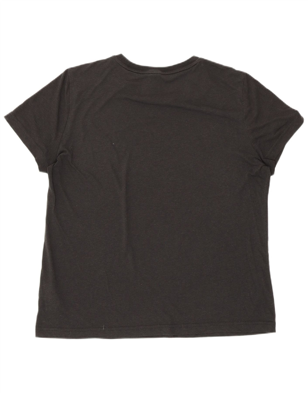 ADIDAS Womens Graphic T-Shirt Top UK 20/22 XL Black Cotton