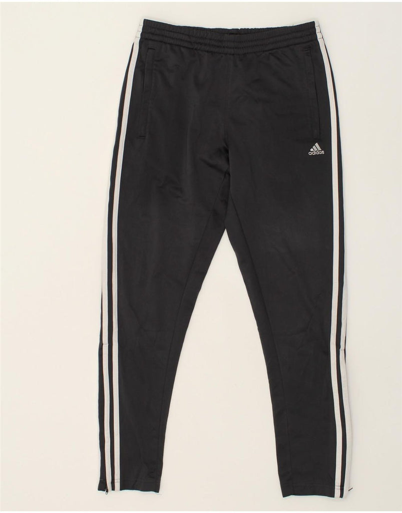 ADIDAS Boys Tracksuit Trousers 13-14 Years Grey Polyester | Vintage Adidas | Thrift | Second-Hand Adidas | Used Clothing | Messina Hembry 