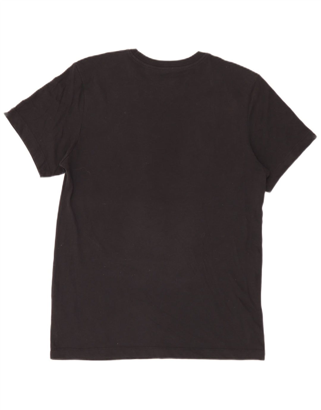 Jordan Mens Dri Fit T-Shirt Top Medium Black Cotton