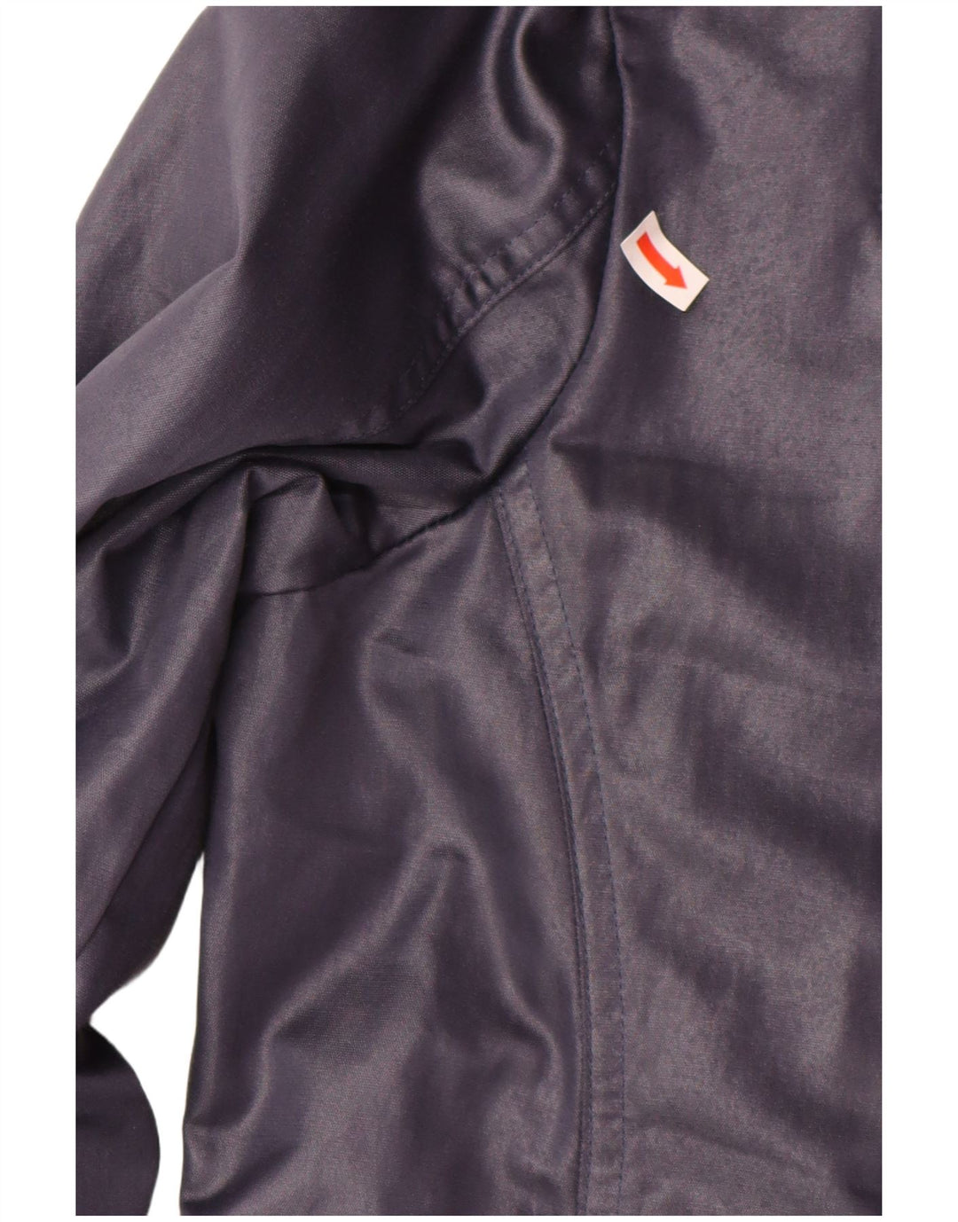 HOGAN Womens Bomber Jacket IT 44 Medium Navy Blue Cotton