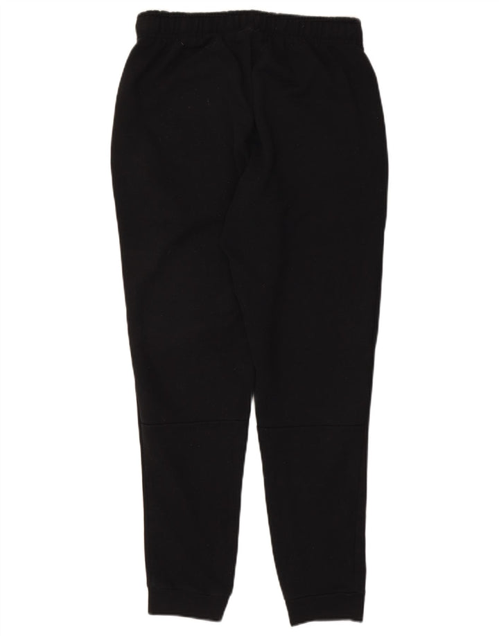 NIKE Mens Dri Fit Tracksuit Trousers Joggers Small  Black Polyester
