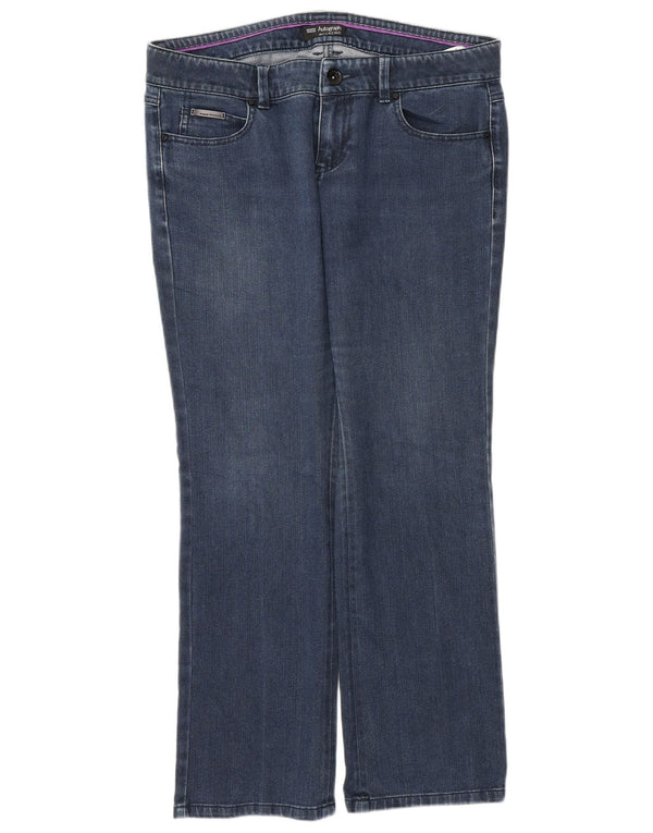 Marks & Spencer Womens Autograph Straight Jeans UK 14 Large W34 L28 Blue
