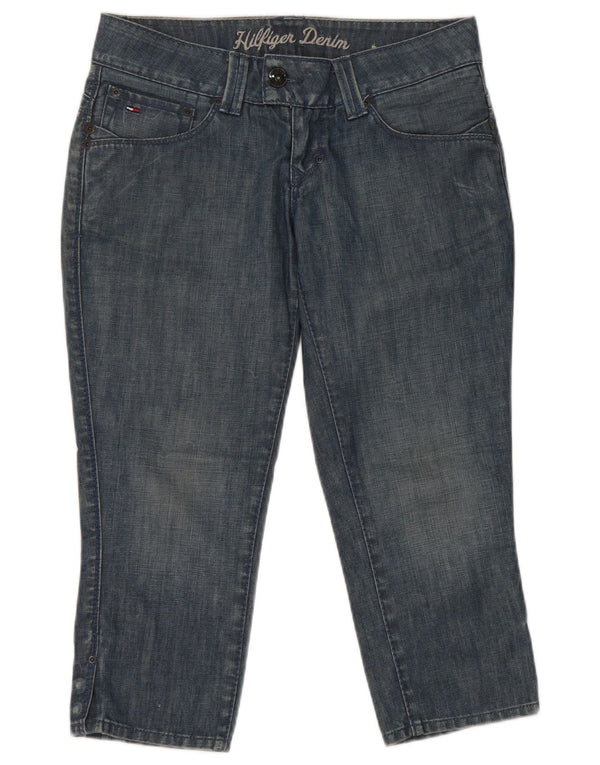 Tommy Hilfiger Womens Capri Jeans W28 L21 Blue Cotton