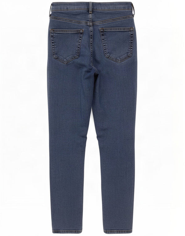 Topshop Womens Jamie Crop Skinny Jeans W26 L24 Blue Cotton