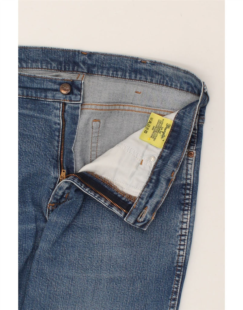 WRANGLER Mens Straight Jeans W34 L28 Blue Cotton | Vintage Wrangler | Thrift | Second-Hand Wrangler | Used Clothing | Messina Hembry 