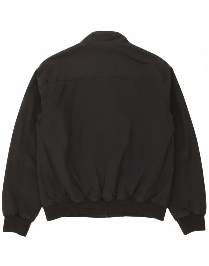 KAPPA Mens Bomber Jacket UK 42 XL Black