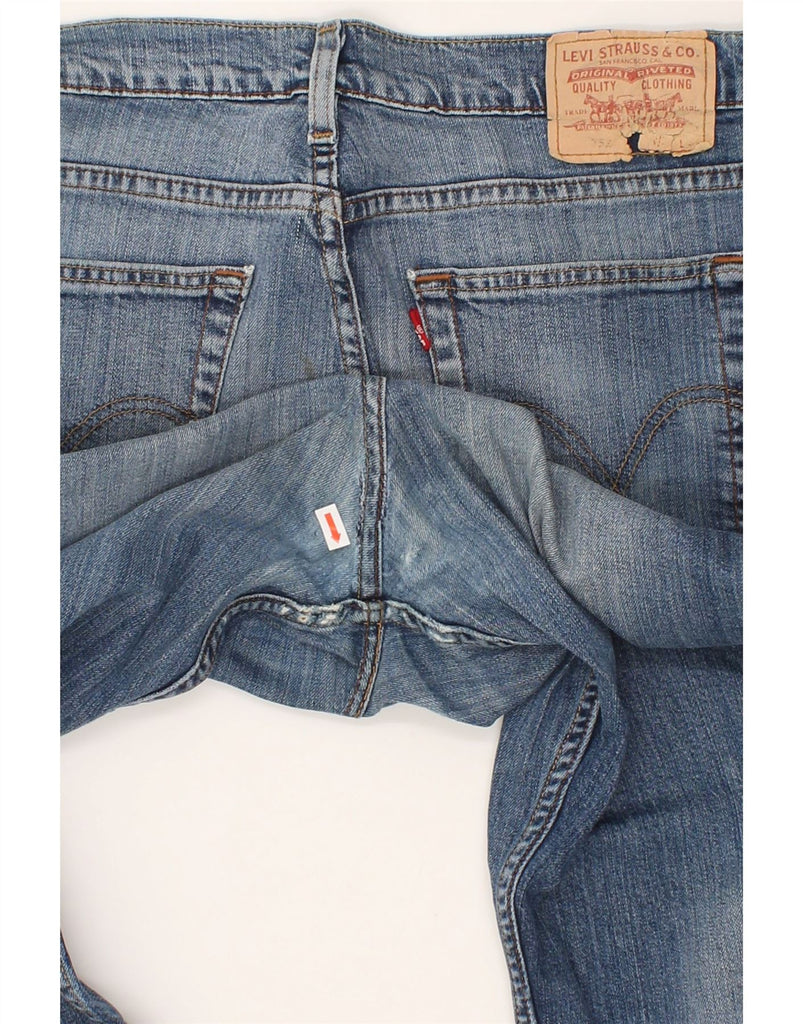 LEVI'S Mens 752 Straight Jeans W36 L30 Blue | Vintage Levi's | Thrift | Second-Hand Levi's | Used Clothing | Messina Hembry 