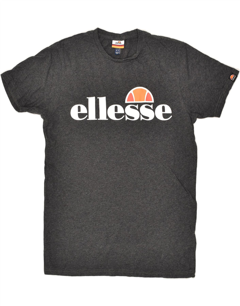 ELLESSE Mens Graphic T-Shirt Top Small Grey Cotton | Vintage Ellesse | Thrift | Second-Hand Ellesse | Used Clothing | Messina Hembry 