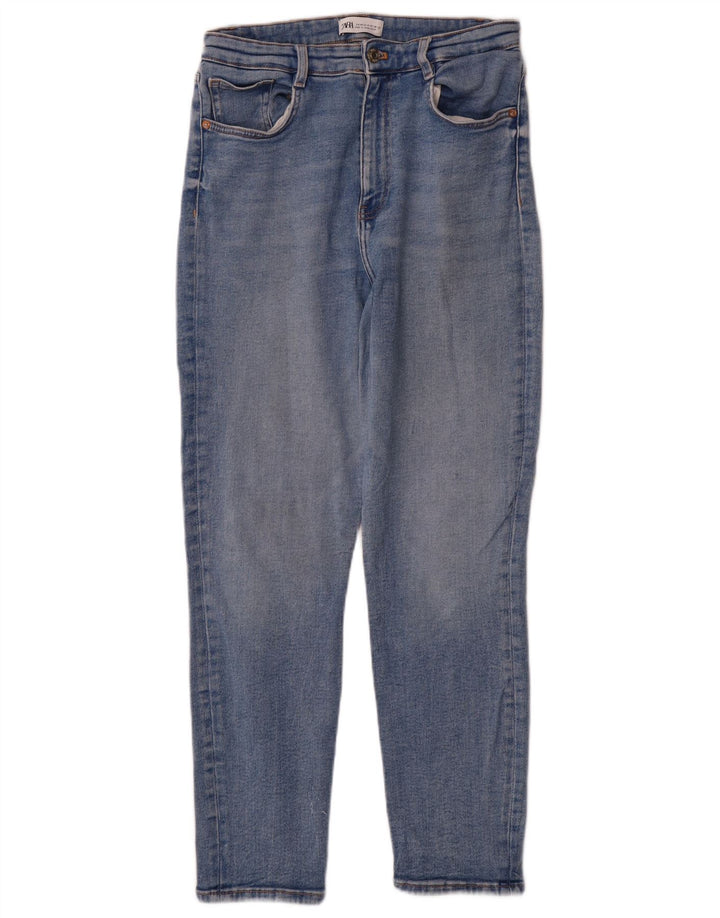 Zara Womens Tapered Jeans EU 40 Medium W30 L27 Blue Cotton